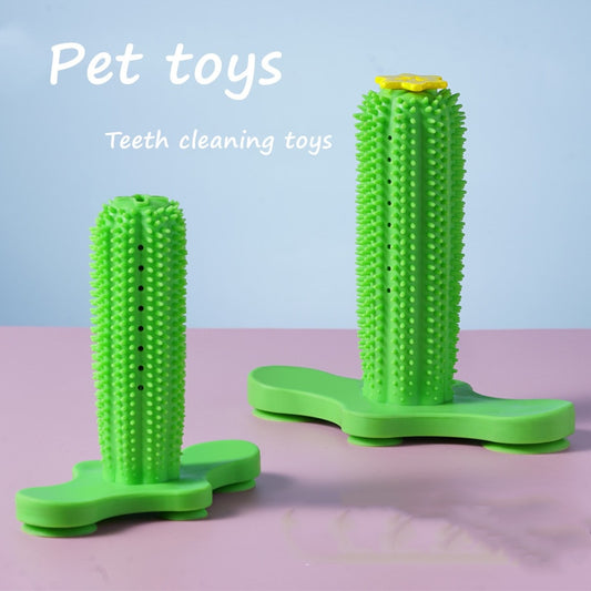 Cactus Teeth Cleaning Dog Toy