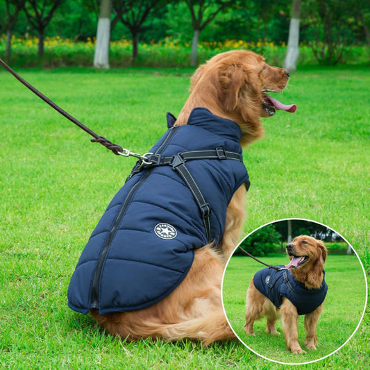 Dog Vest with Built-In Harness