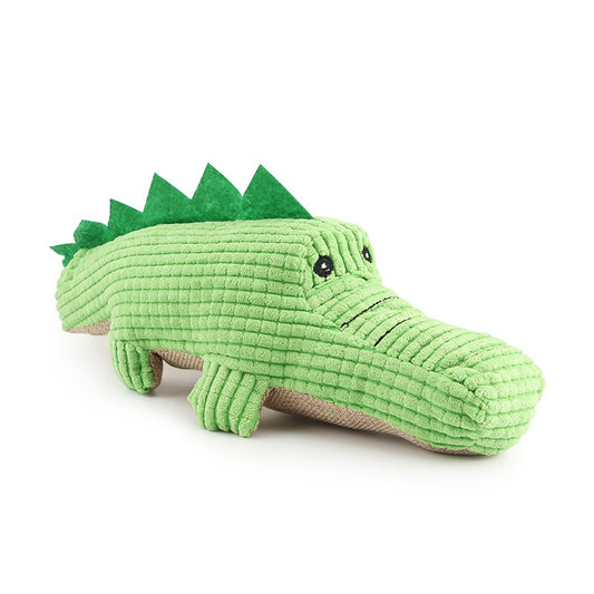 Plush Alligator Dog Toy