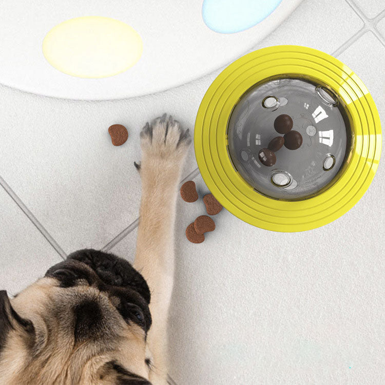 Flying Saucer Dog Game , Slow Food Feeder and Anti Choke Puzzle