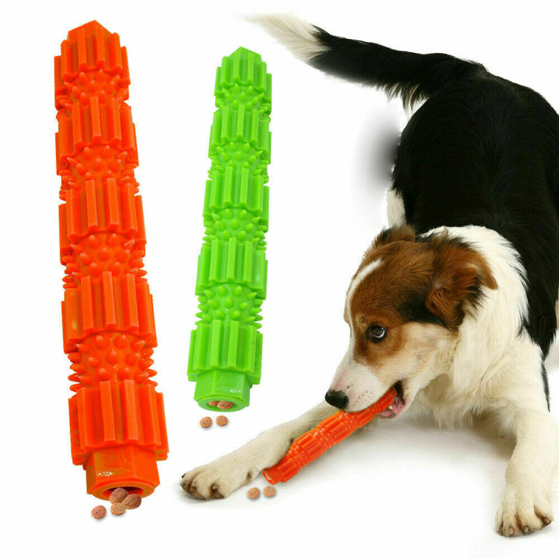 Interactive Teeth Cleaning Slow Feeder Dog Toy Stick