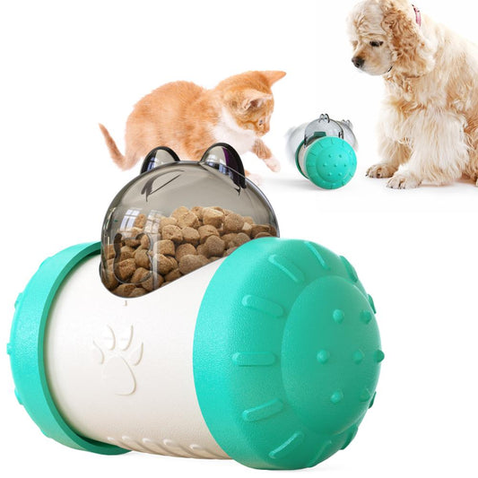 Interactive Rolling Slow Feeder Dog Toy